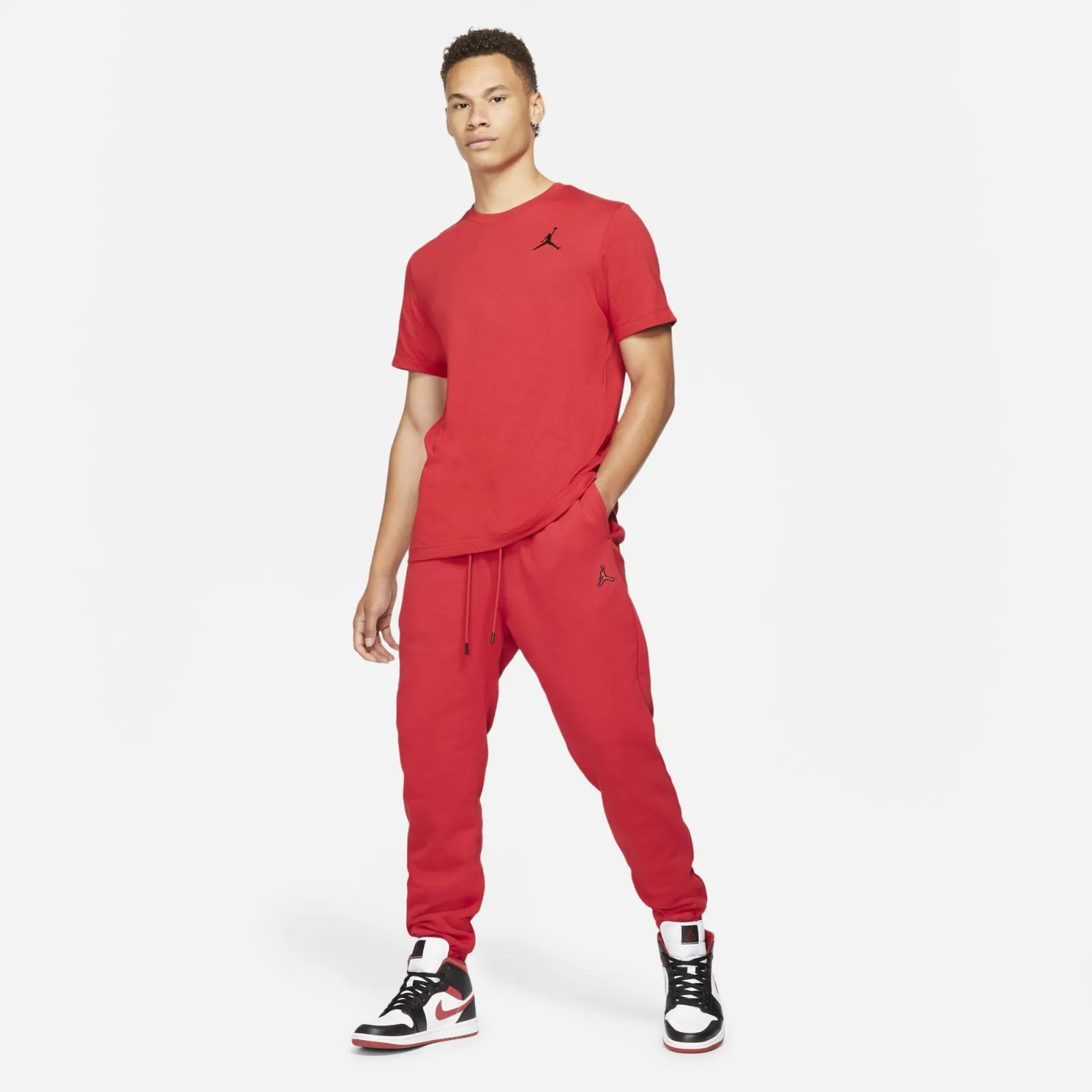 Air Jordan Essentials Fleece Pants ''Red''