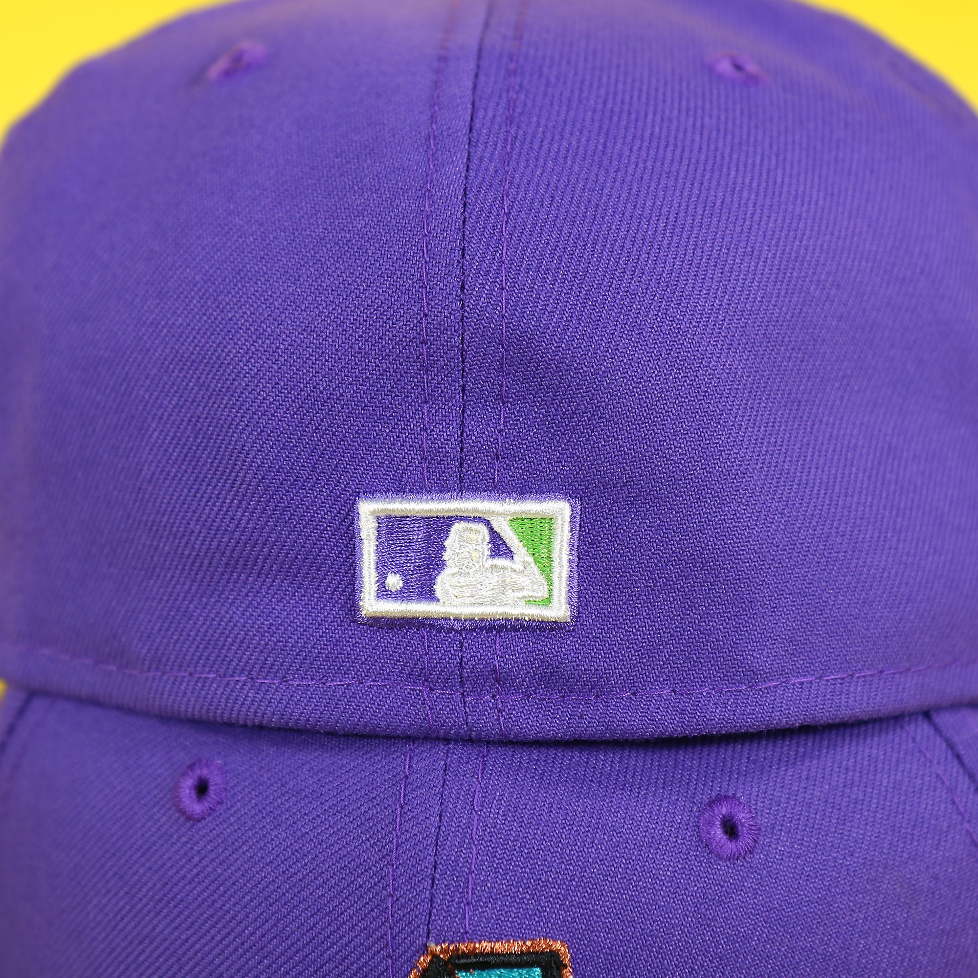 Arizona Diamondbacks Cooperstown 2001 World Series Side Patch Citrus Pop Green UV 59Fifty Fitted Cap