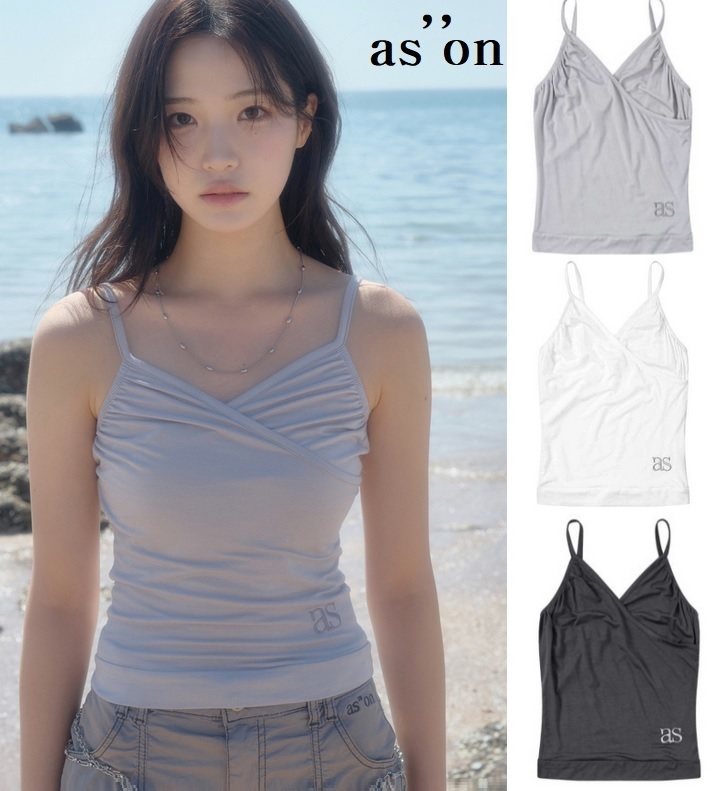 ason  |Logo Cropped Tops Tanks & Camisoles