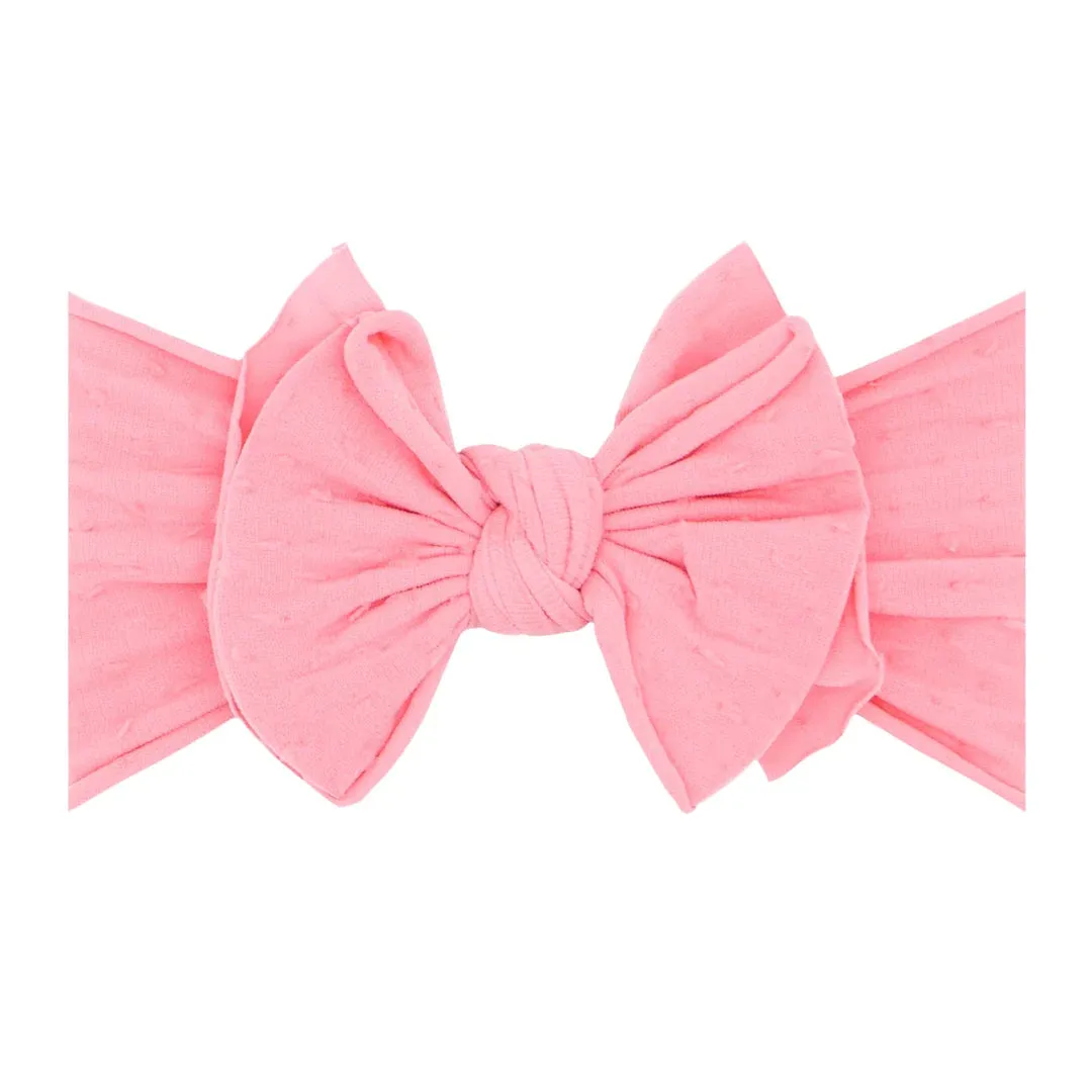 Baby Bling Headbands / Zinnia Pink Shab-Bow-Lous