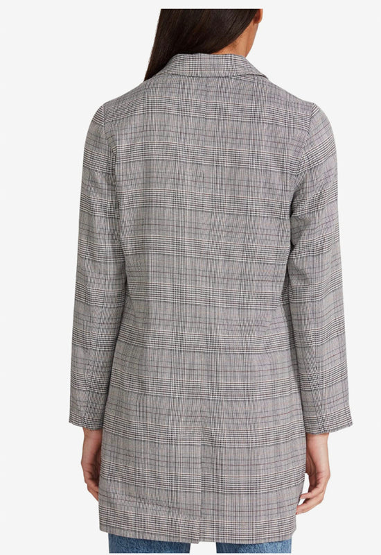 BB Dakota - Get Plaid Blazer Beige