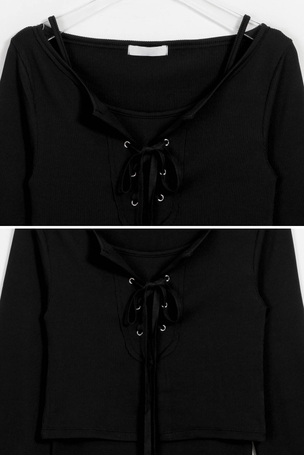 Binary01  |Long Sleeves Cropped Tops Cardigans