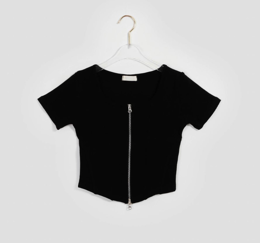 Binary01  |Short Sleeves Cropped Tops Cardigans