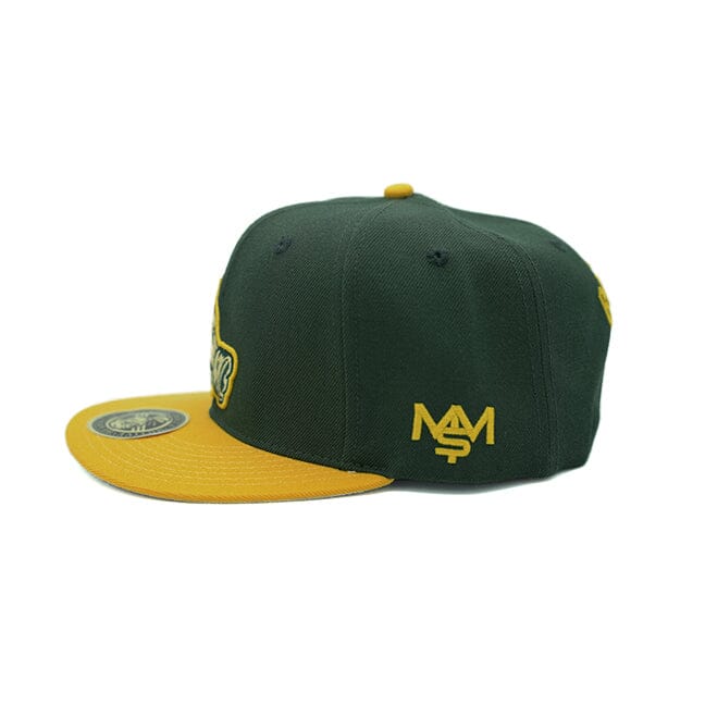 Blessings on Blessings - Dark Green Snapback Cap