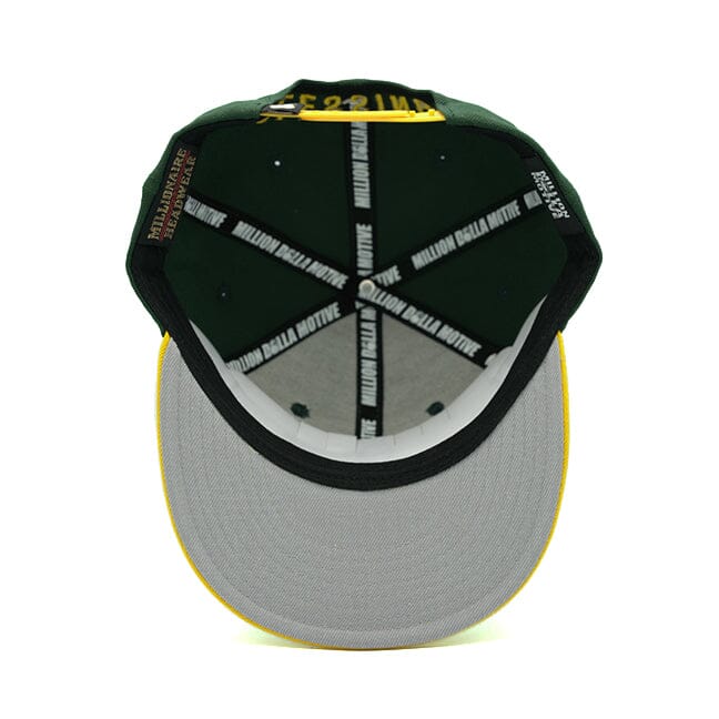 Blessings on Blessings - Dark Green Snapback Cap