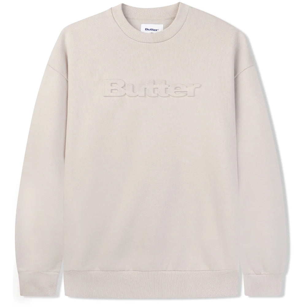 Butter Goods Embossed Logo Crewneck Sweatshirt