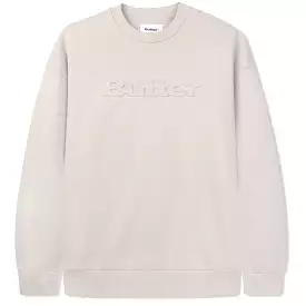 Butter Goods Embossed Logo Crewneck Sweatshirt