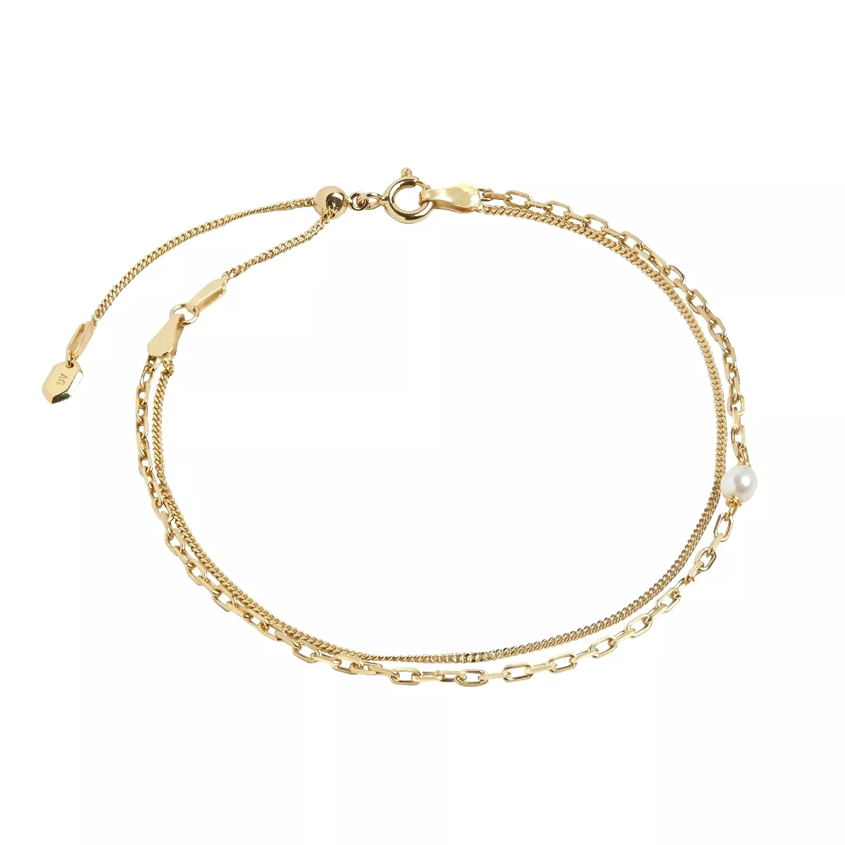 Cantare Anklet, Gold