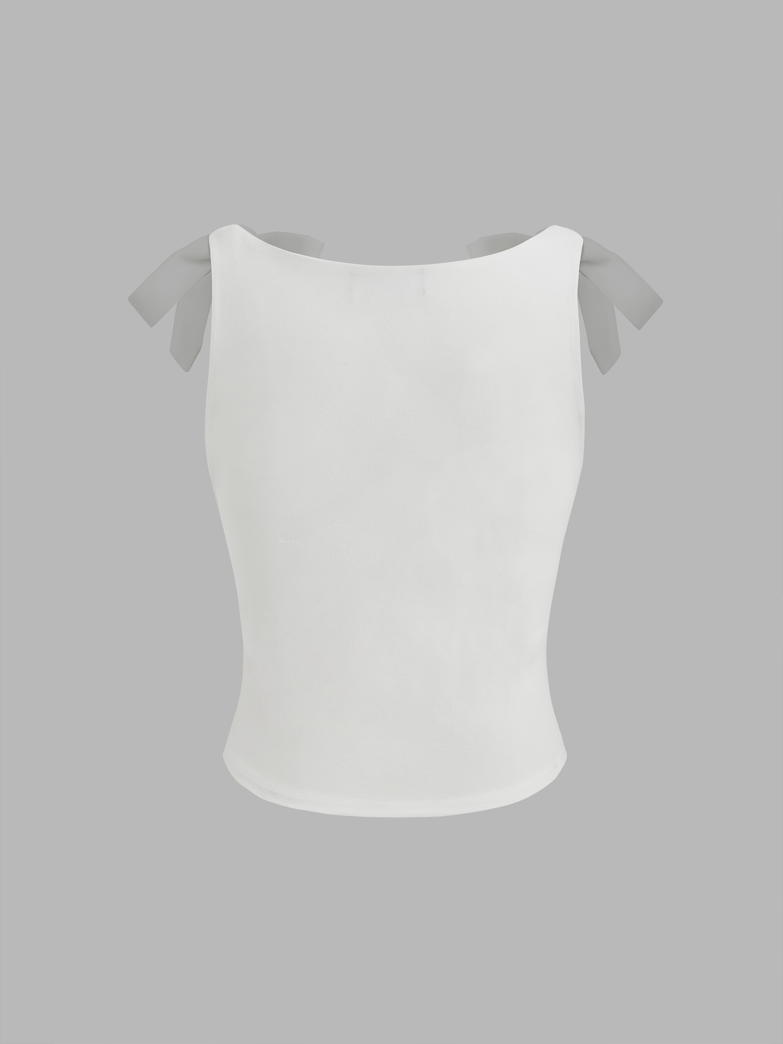 Cider  |Plain Cropped Tops Tanks & Camisoles