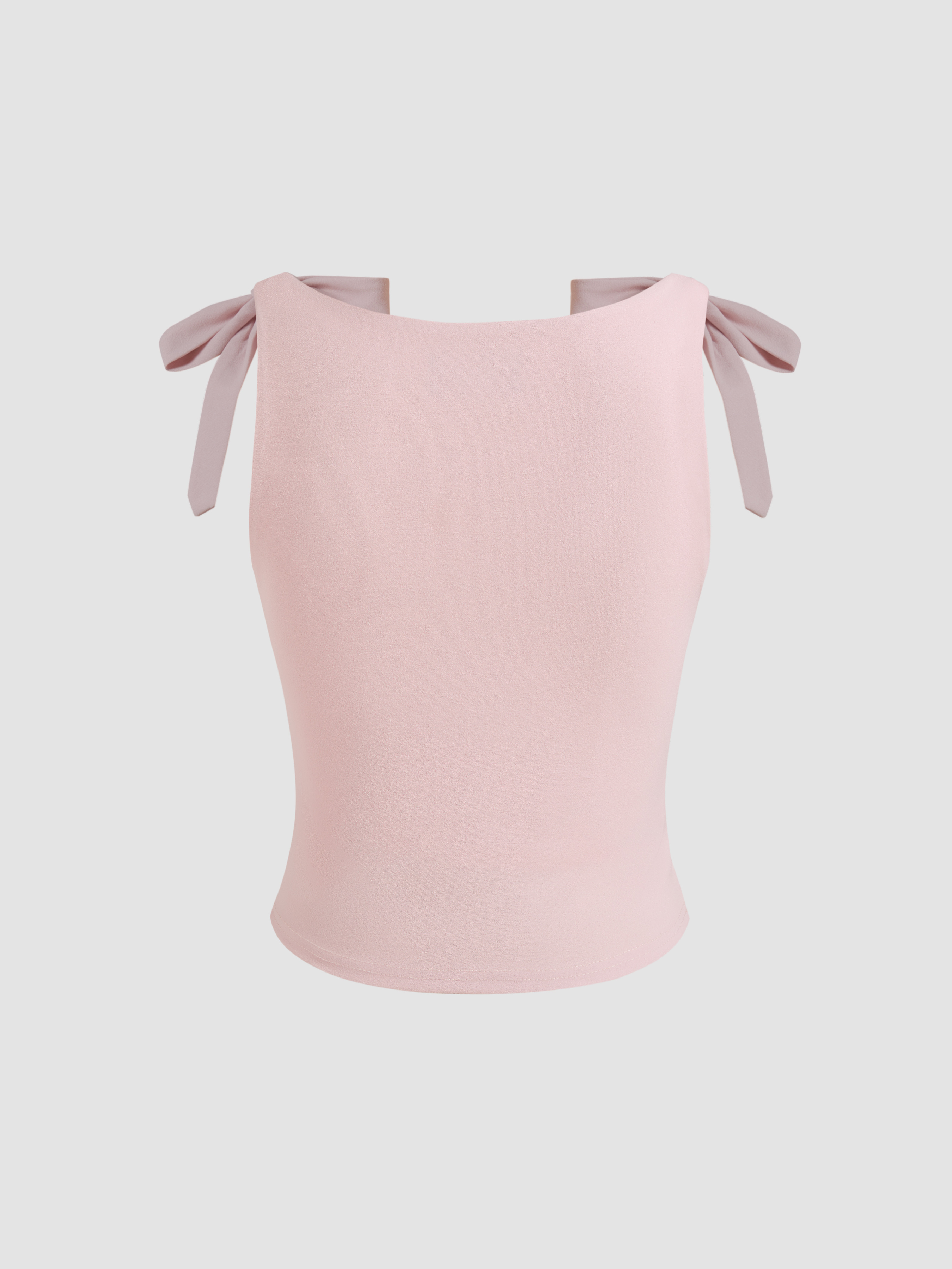 Cider  |Sleeveless Plain Cropped Tops Tanks & Camisoles