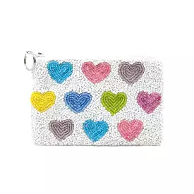 CONCEPTS RENO BEADED BAG MULTI HEART