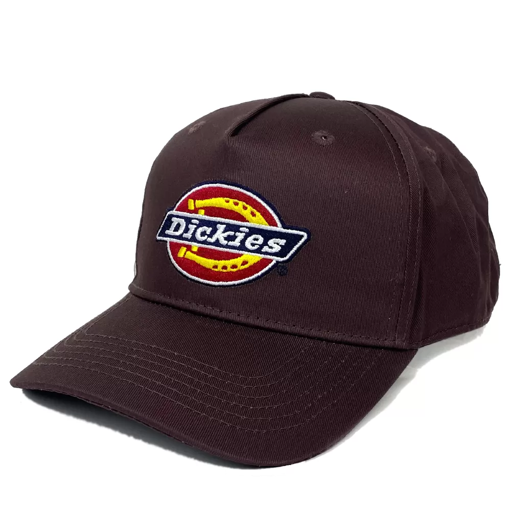 Dickies Classic Logo 5 Panel Cap Brown