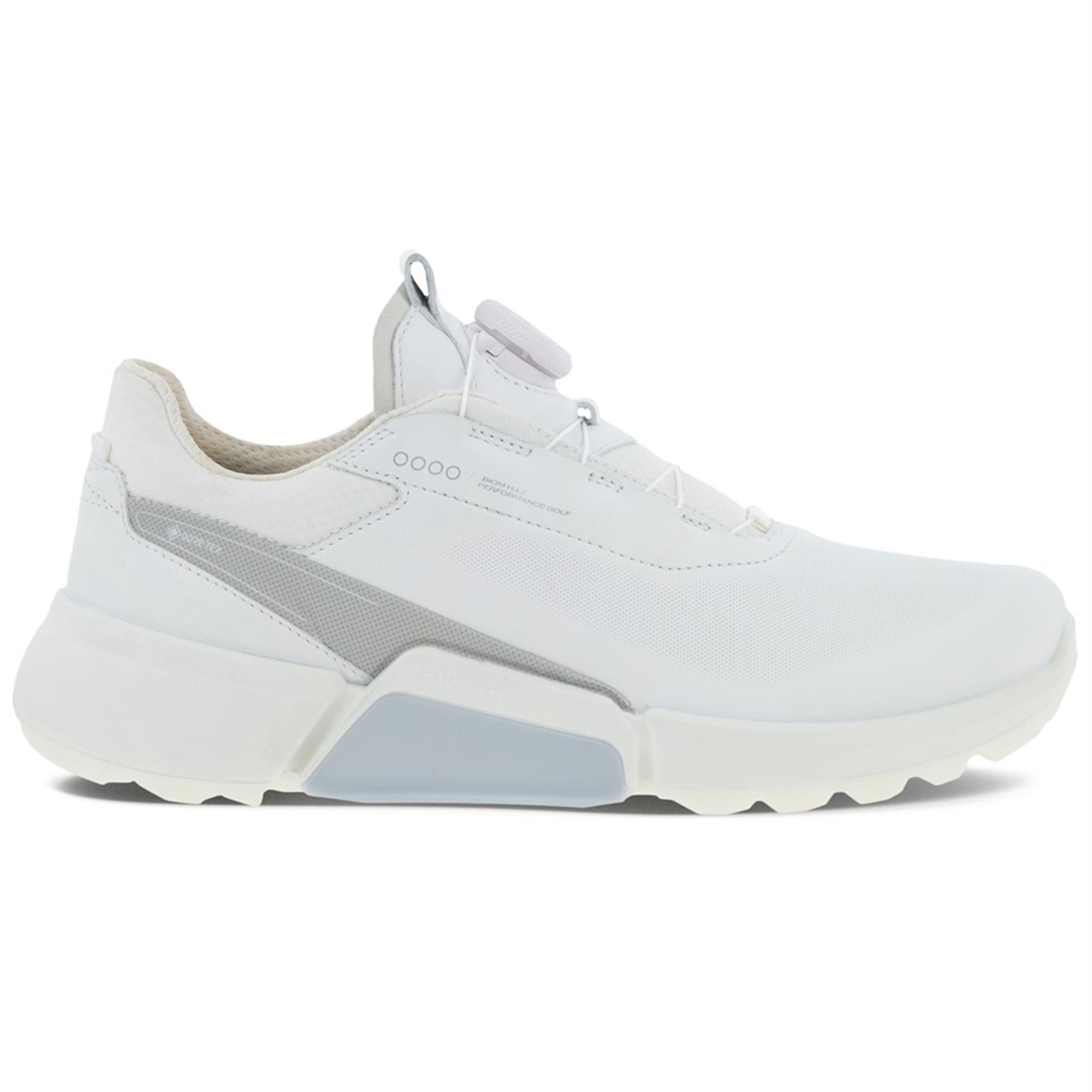 Ecco Biom H4 BOA Gore-Tex Ladies Golf Shoe White/Concrete