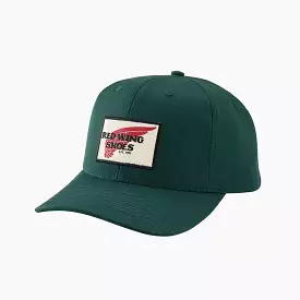 Embroidered Logo Ball Cap - Forest Green