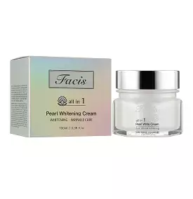 Facis All-In-One Pearl Whitening Creams Face Care Brightening Powder Whitening Facial