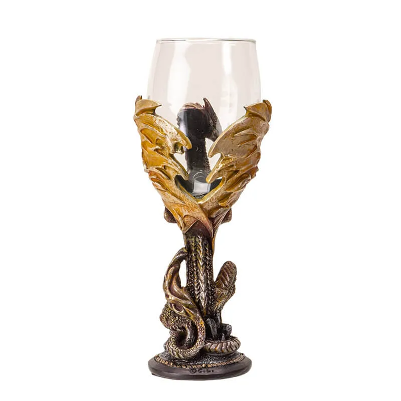 Glass Dragon Pearl Goblet