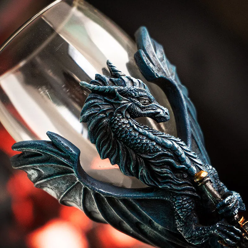 Glass Sea Blade Goblet