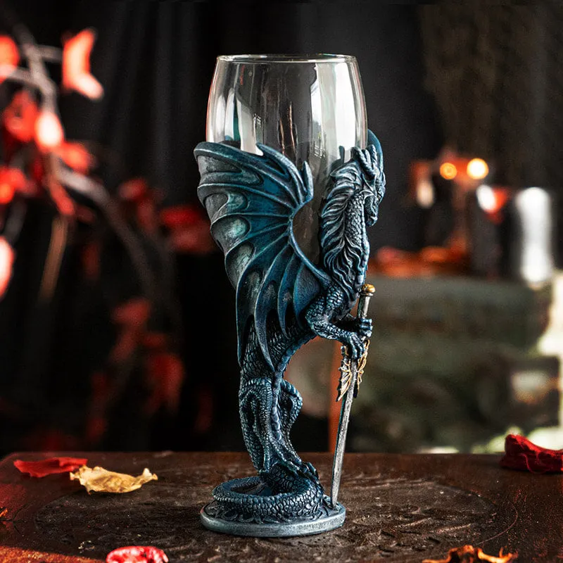 Glass Sea Blade Goblet