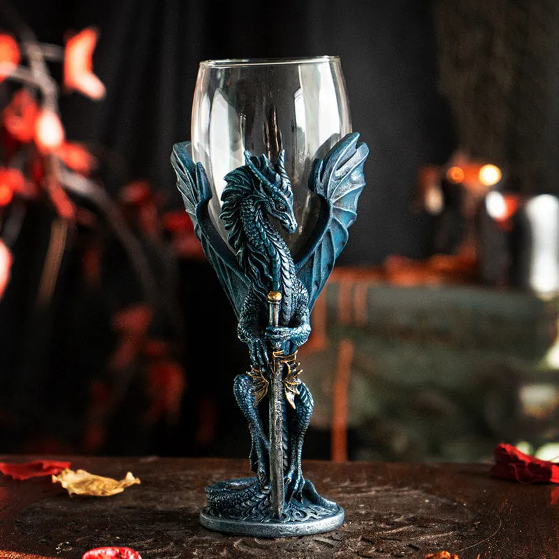 Glass Sea Blade Goblet