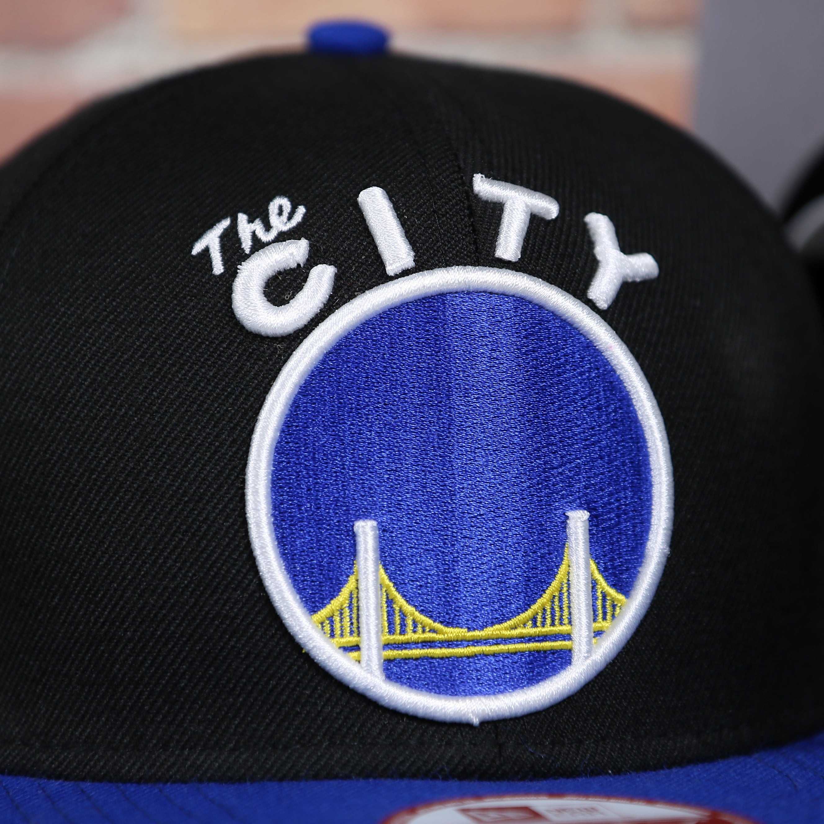 Golden State Warriors Gray Bottom 9Fifty Snapback Cap | Black