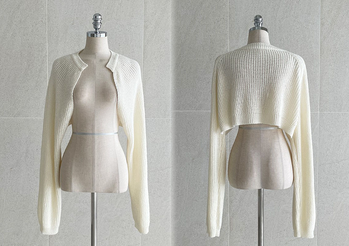 I AM MARI  |Cropped Tops Cardigans