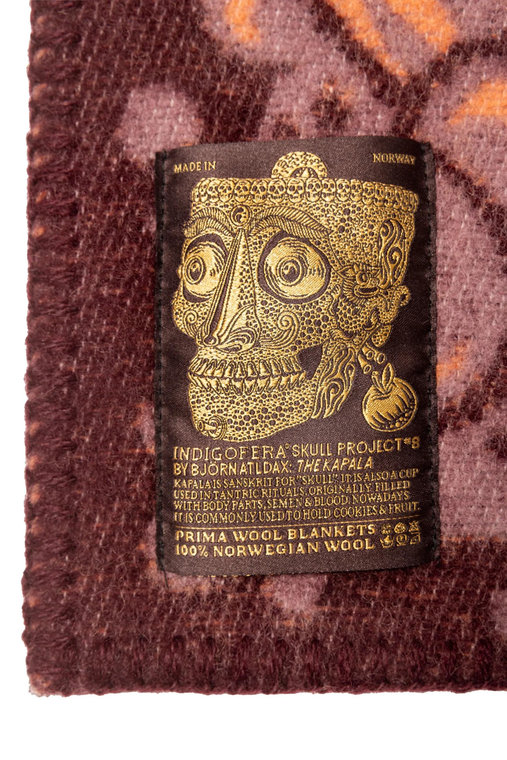 Indigofera x Bjrn Atldax 10 Skull Blankets - Kapala No. 8