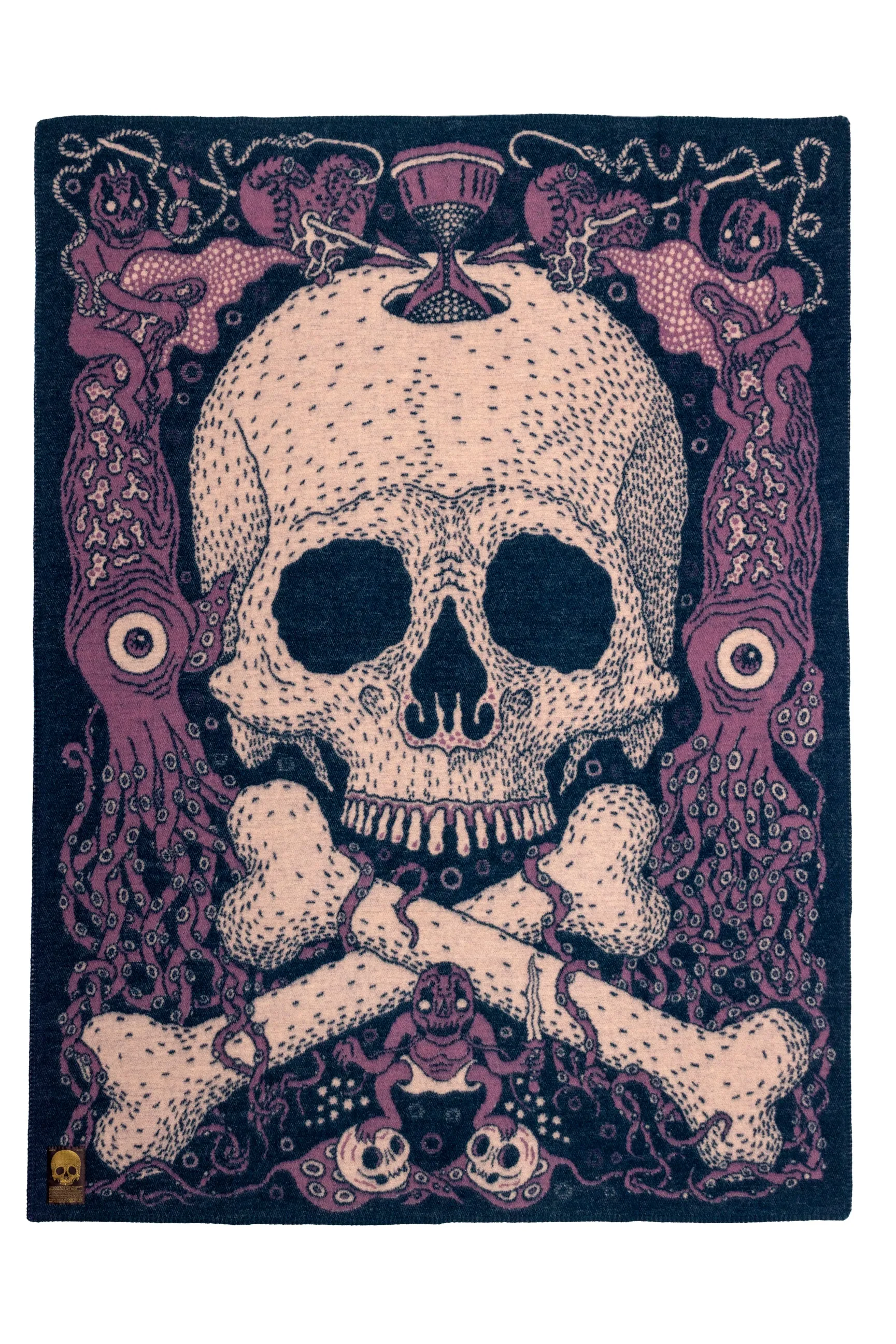 Indigofera x Bjrn Atldax 10 Skull Blankets - Safe Haven No. 1