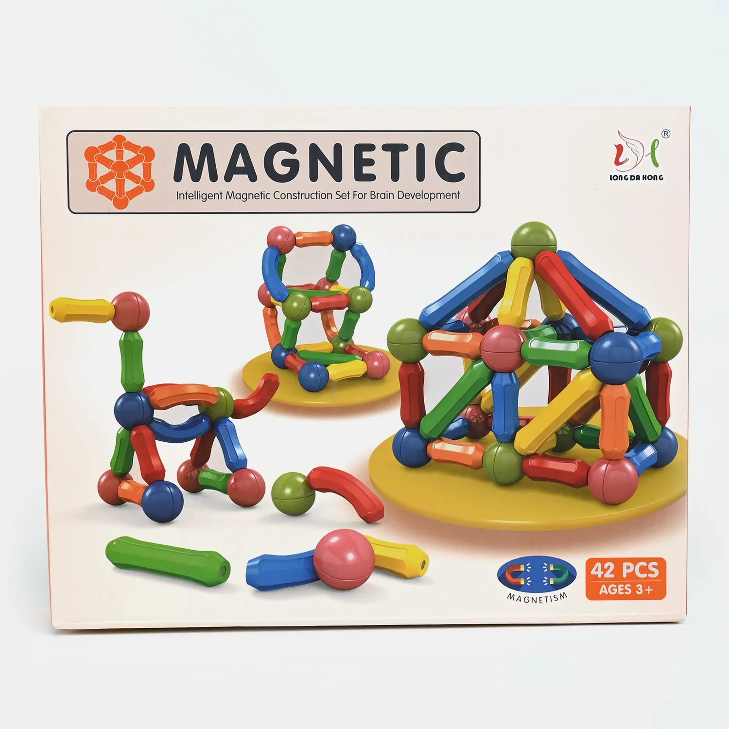 Intelligent Magnetic Rod Puzzle For Kids