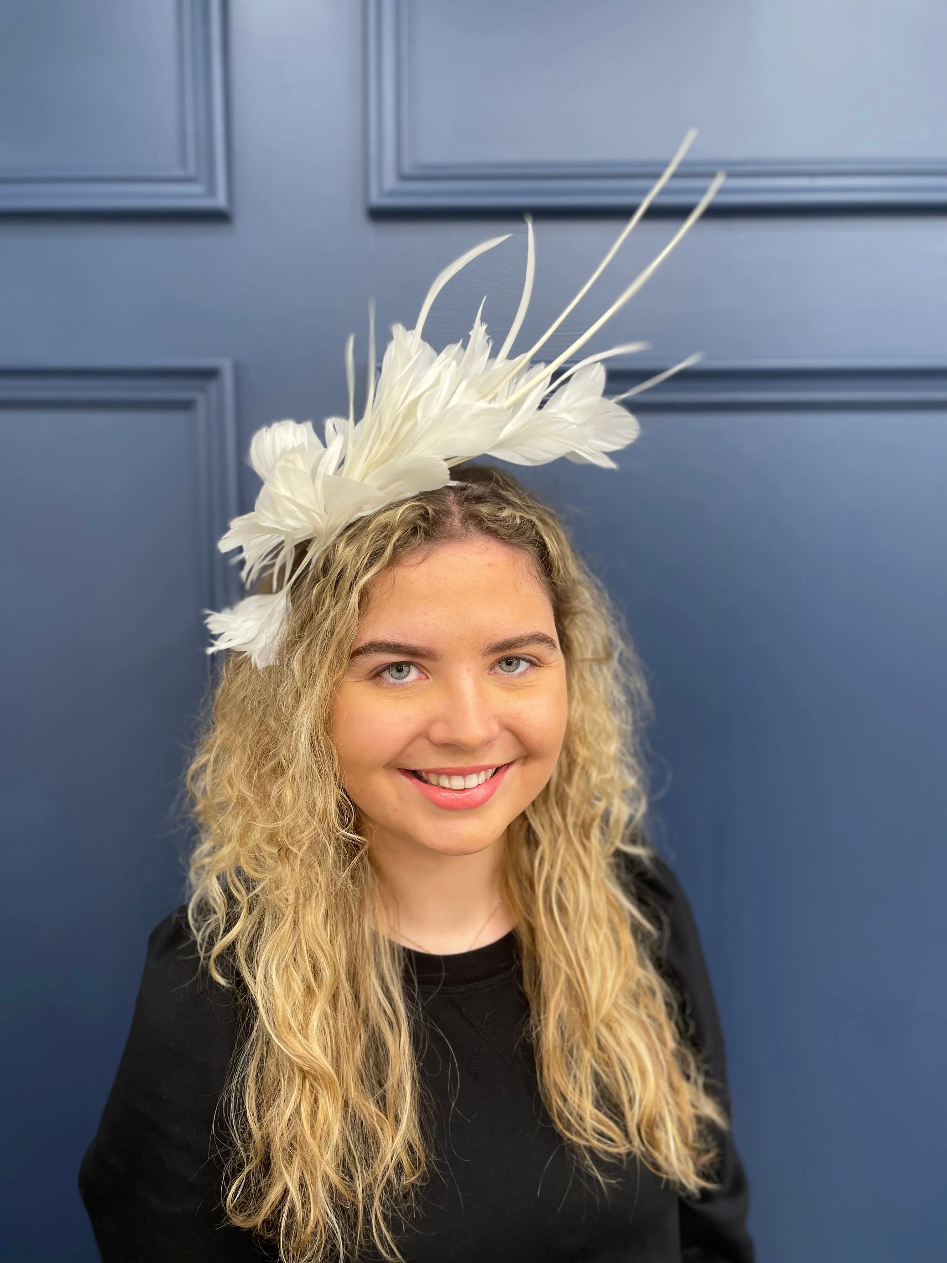 Ivory Flower Headband