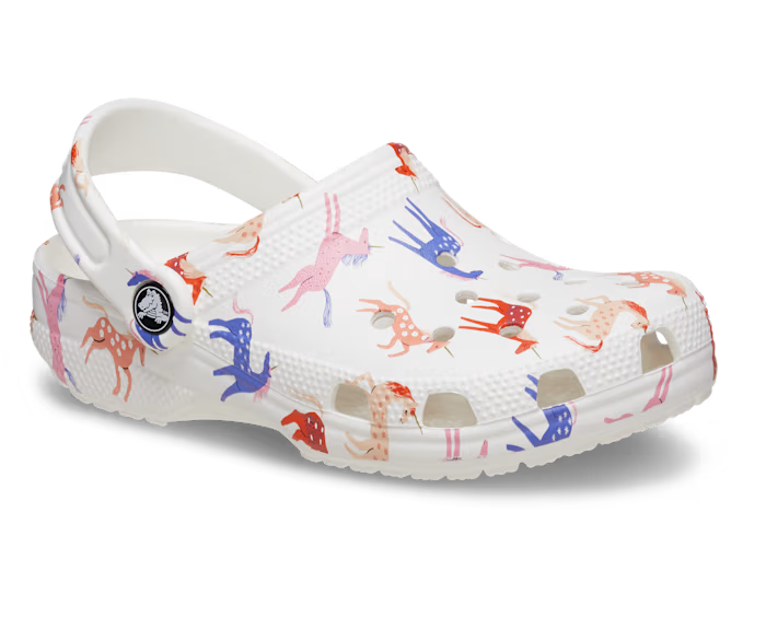 Kids' Character Print Unicorn Clog