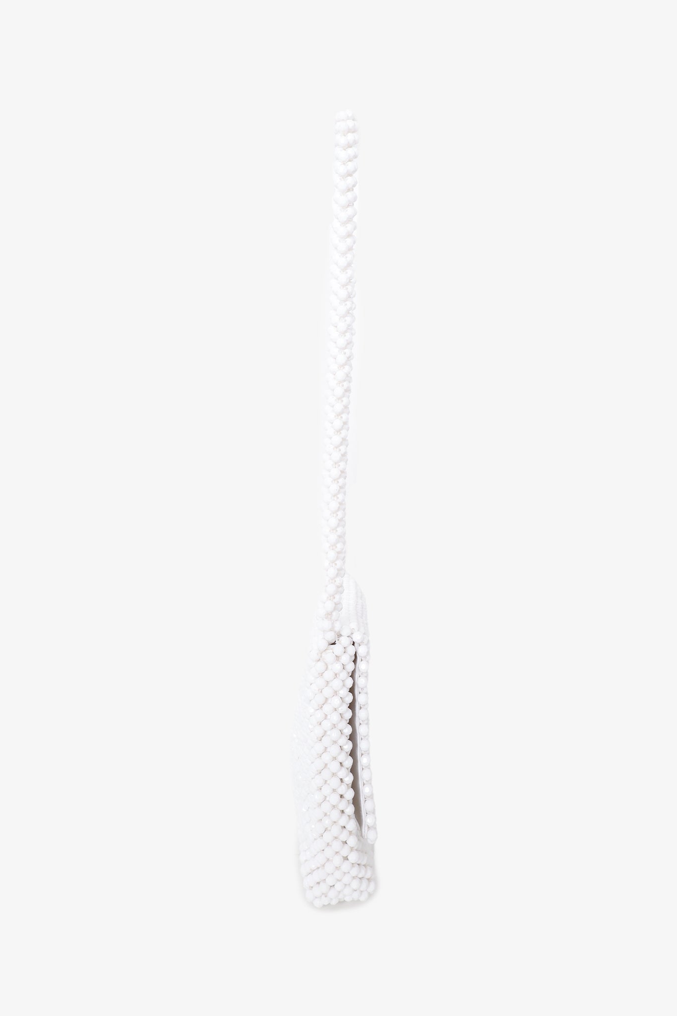 Loeffler Randall White Beaded Crossbody