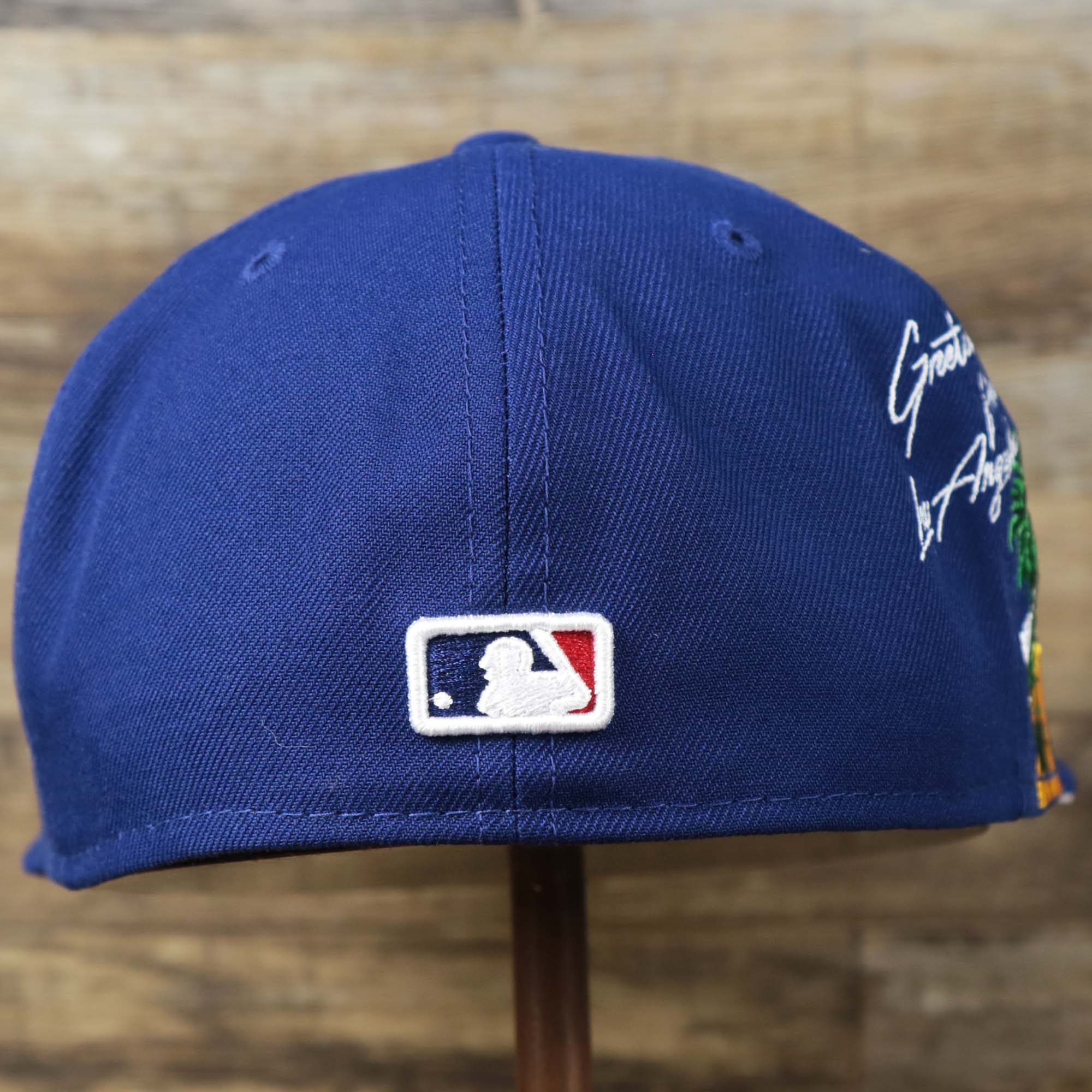 Los Angeles Dodgers Cloud Icon Side Patch Fitted Gray Bottom 59Fifty Cap | Royal Blue 59Fifty