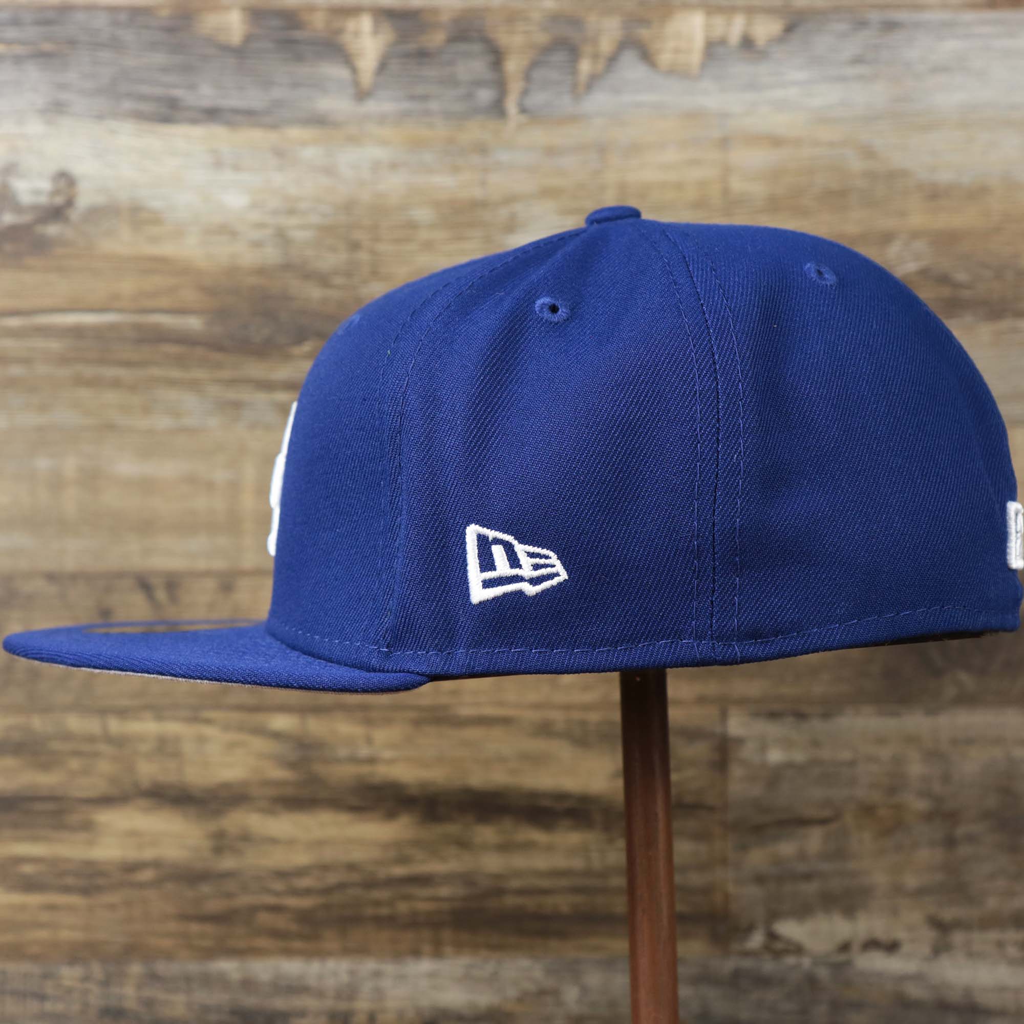 Los Angeles Dodgers Cloud Icon Side Patch Fitted Gray Bottom 59Fifty Cap | Royal Blue 59Fifty