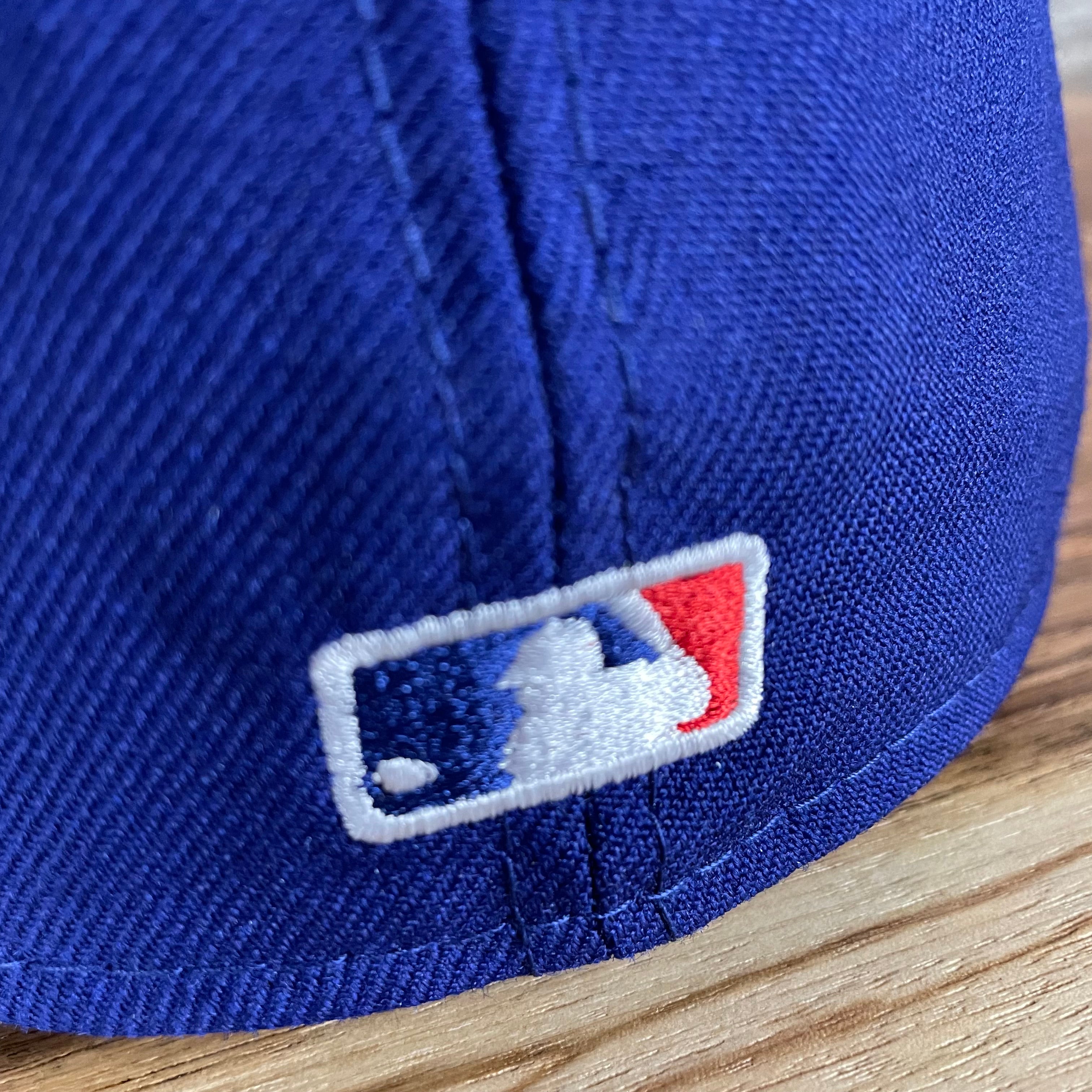 Los Angeles Dodgers Cooperstown 5950 Day Side Patch Green Bottom 59Fifty Fitted Cap | Royal Blue