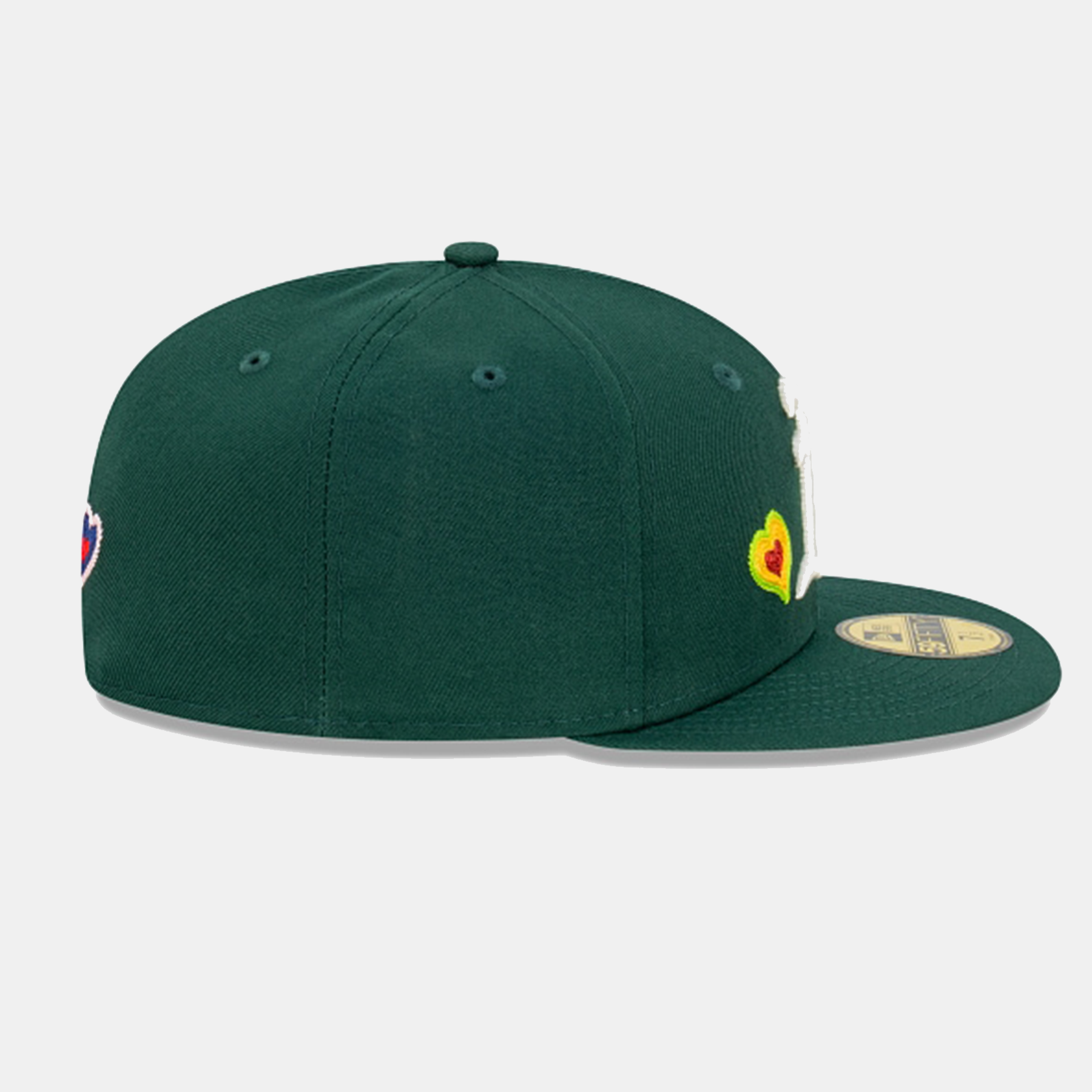 New Era 59Fifty MLB Chainstitch Heart Oakland Athletics