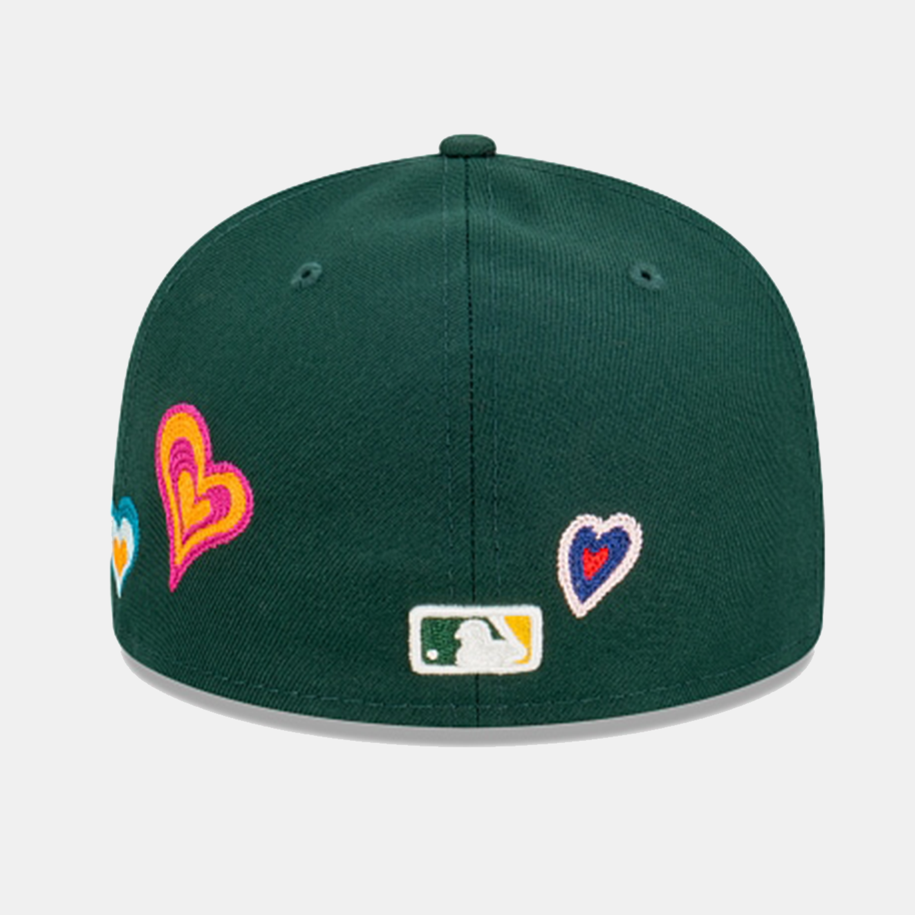 New Era 59Fifty MLB Chainstitch Heart Oakland Athletics