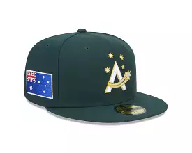 NEW ERA Australia World Baseball Classic 2023 Dark Green 59FIFTY Fitted Cap