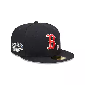 NEW ERA Boston Red Sox MLB Team Heart 59FIFTY Fitted Cap