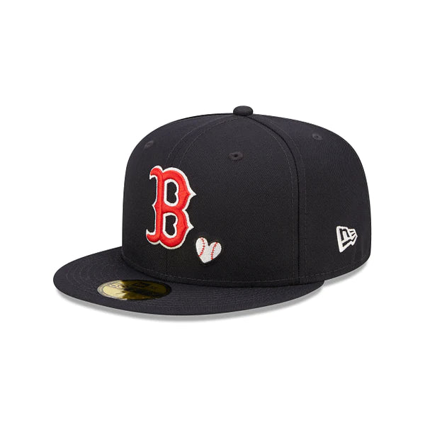 NEW ERA Boston Red Sox MLB Team Heart 59FIFTY Fitted Cap