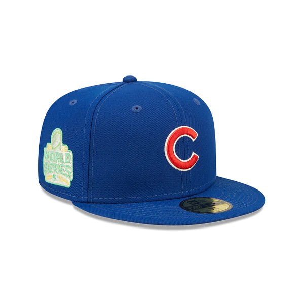 NEW ERA Chicago Cubs Citrus Pop Black 59FIFTY Fitted Cap