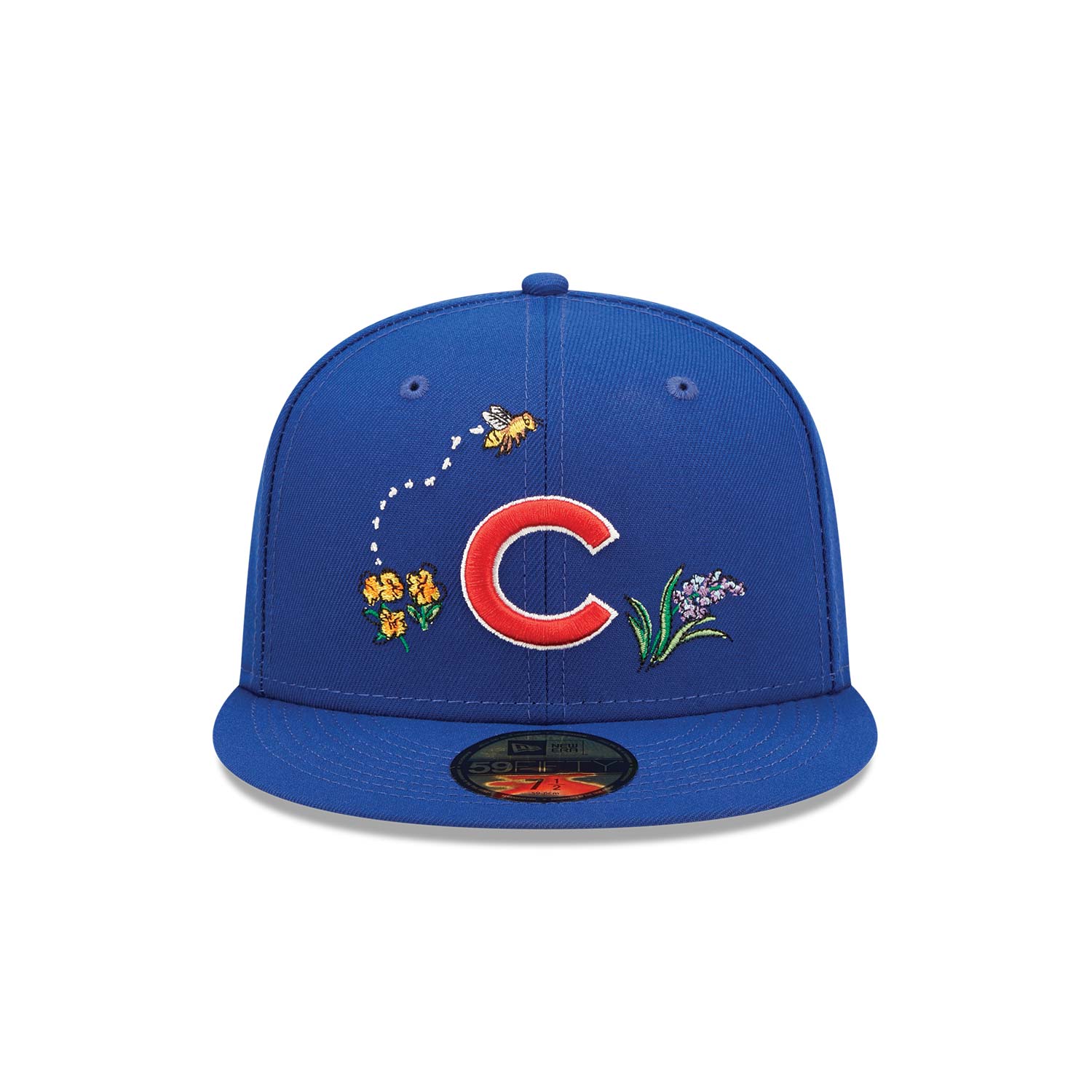 NEW ERA Chicago Cubs Watercolour Floral Blue 59FIFTY Fitted Cap