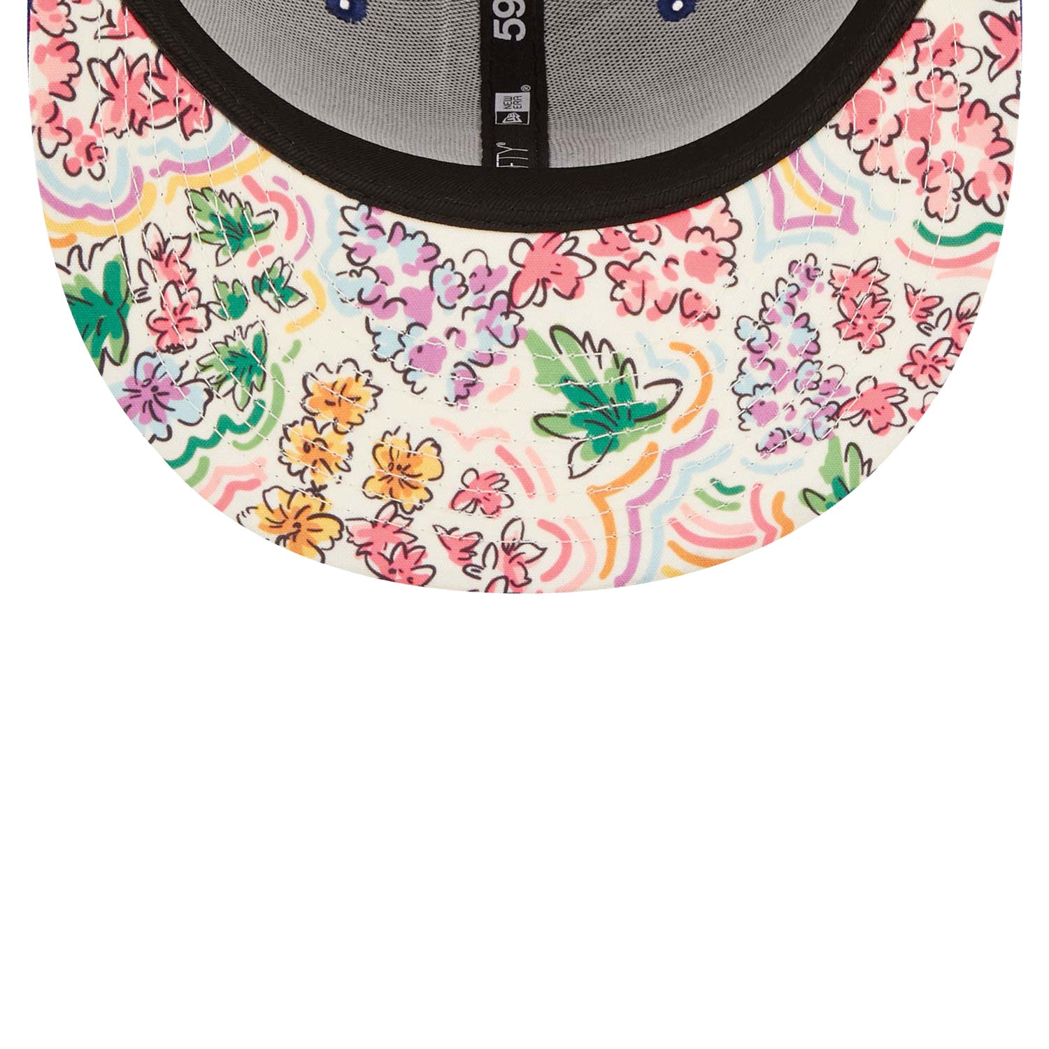 NEW ERA Chicago Cubs Watercolour Floral Blue 59FIFTY Fitted Cap