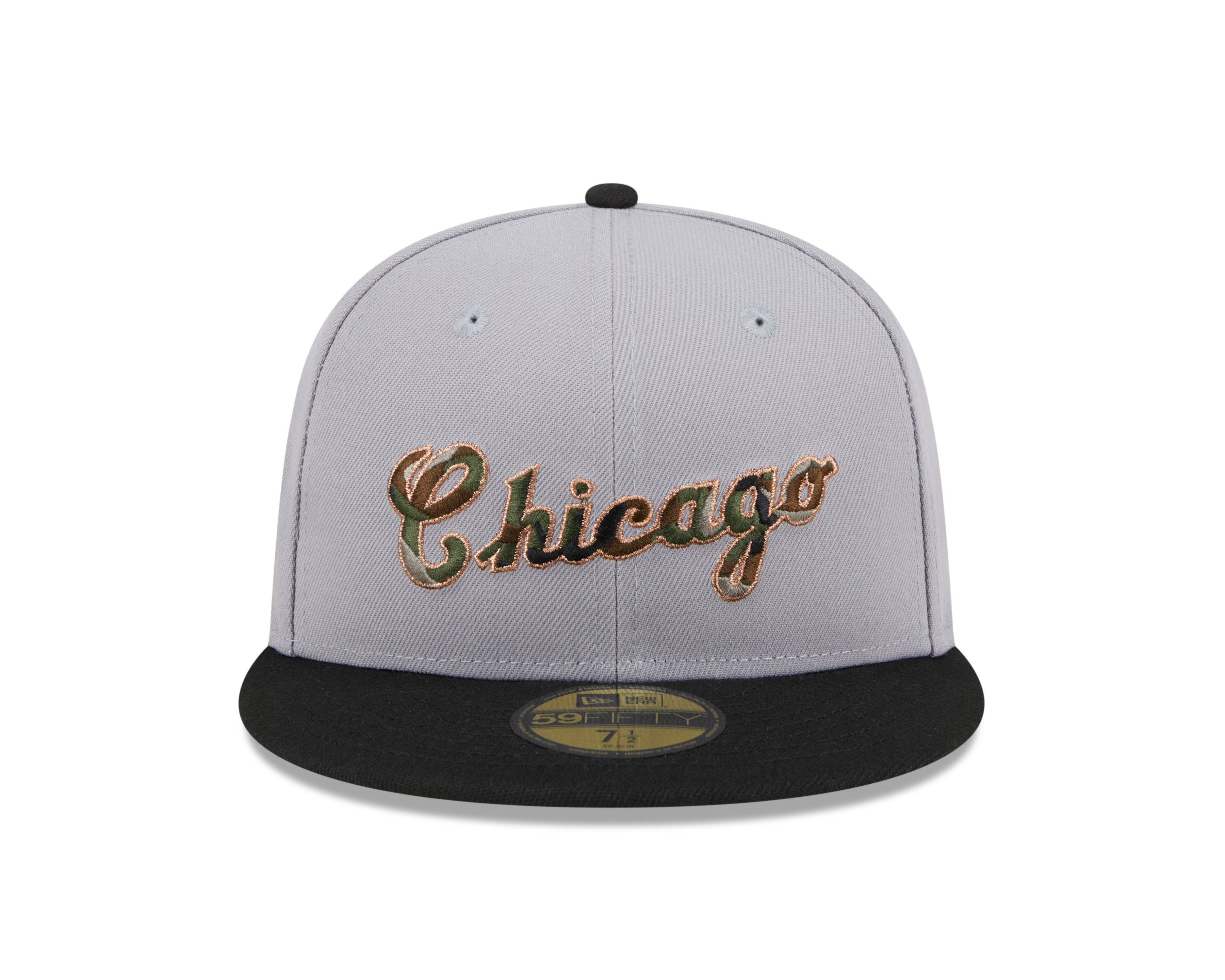 NEW ERA Chicago White Sox Camo Infill Grey 59FIFTY Fitted Cap