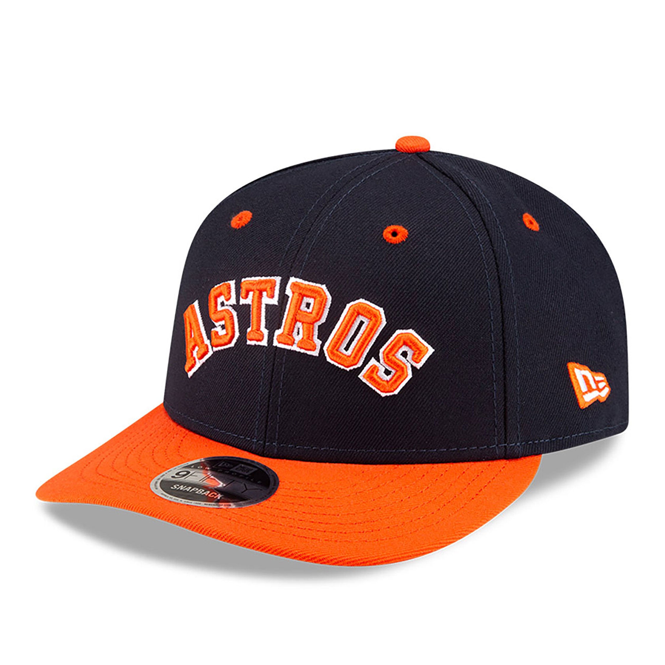 NEW ERA Houston Astros Felt X MLB Navy Low Profile 9FIFTY Snapback Cap