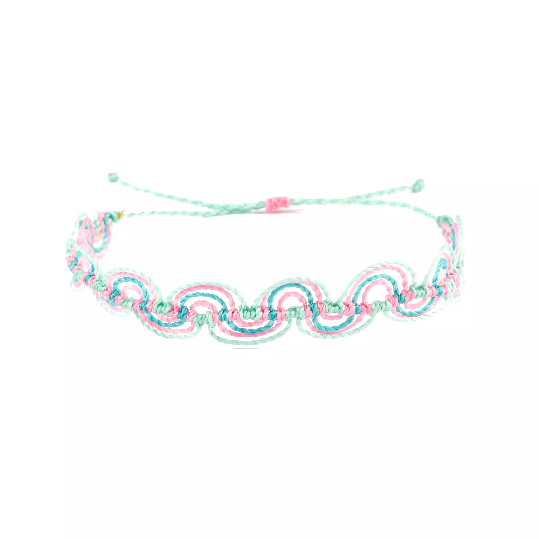 Nica Life Wave Macrame Anklets