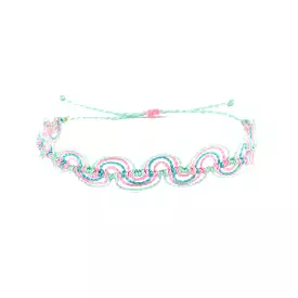 Nica Life Wave Macrame Anklets