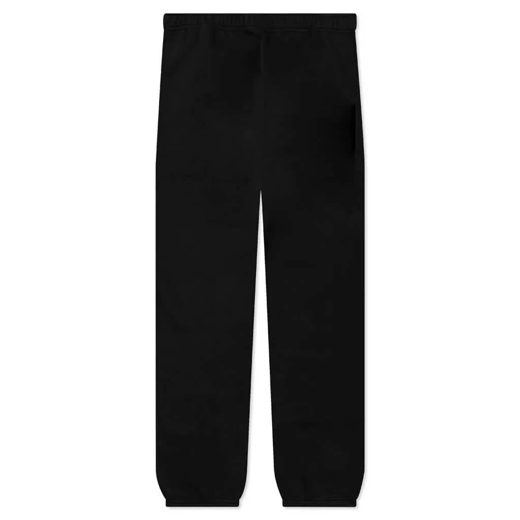 Nike x Stussy Washed Fleece Pant - Black/Sail