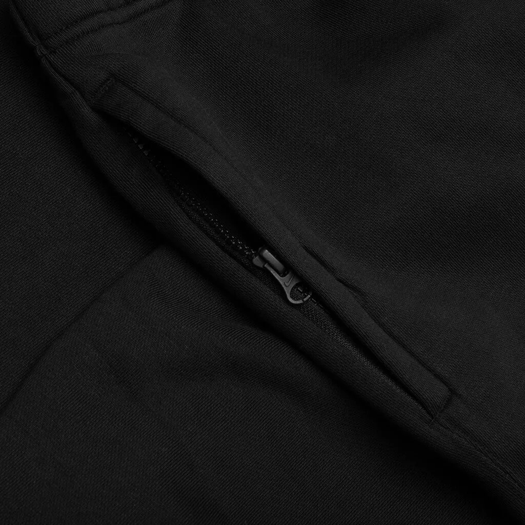 Nike x Stussy Washed Fleece Pant - Black/Sail