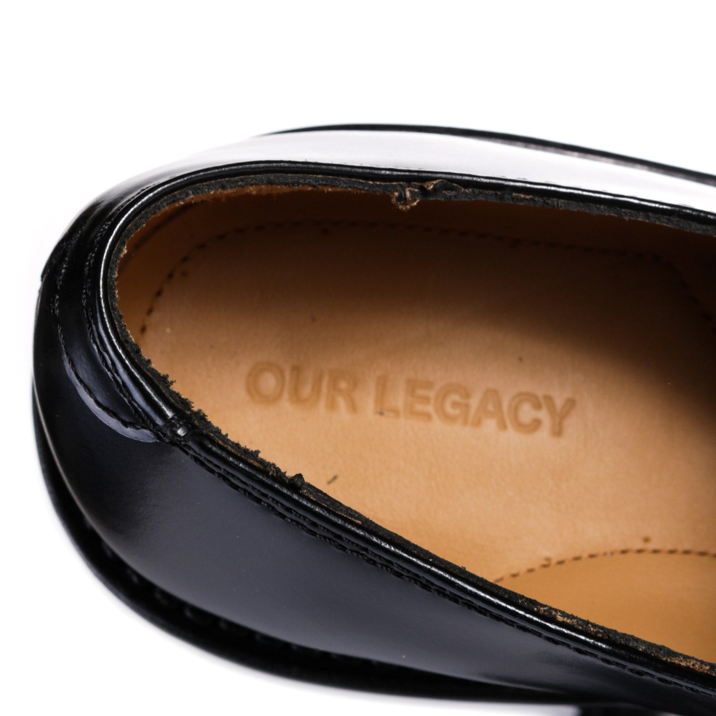 OUR LEGACY UNIFORM PARADE SHOE BLACK