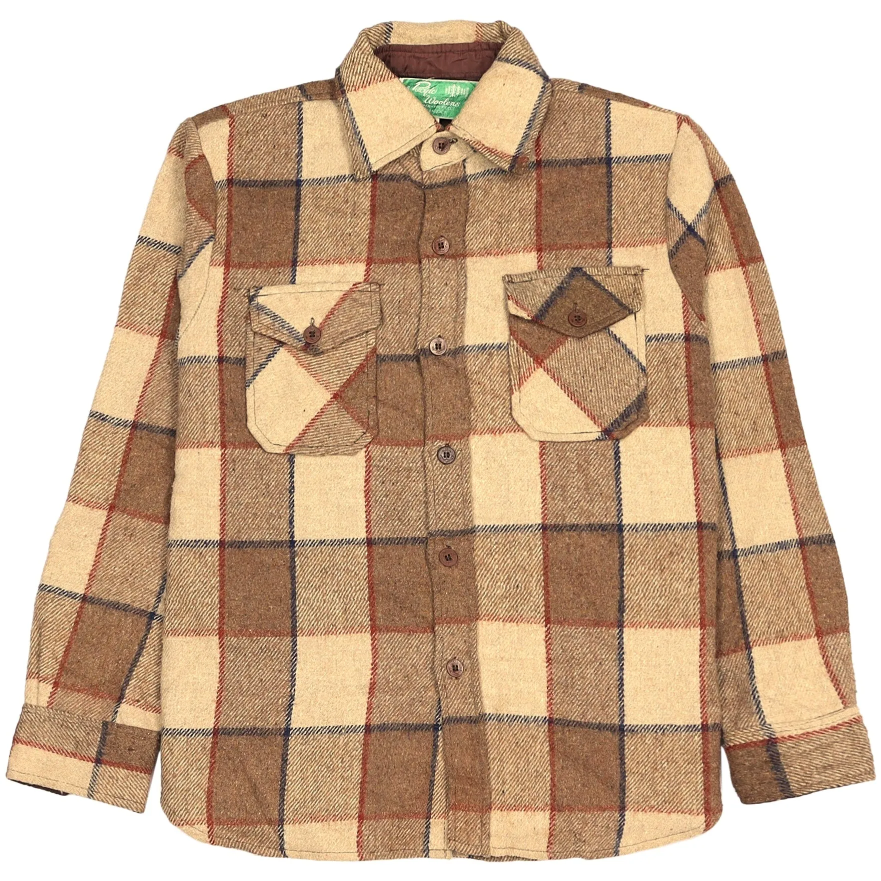 Pacific Woolens Multicoloured Heavyweight Overshirt Shirt